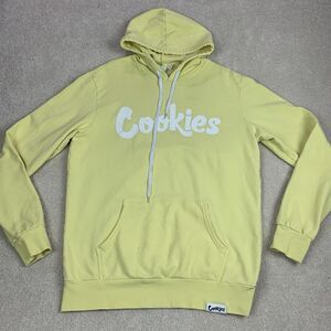 Berner Cookies Clothing CKS Original Logo Size Large Yellow Hoodie